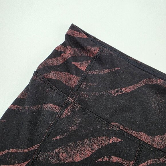 Jessica Simpson Women's Tummy Control Bermuda Short Small Black Mystic Zebra - Picture 5 of 14